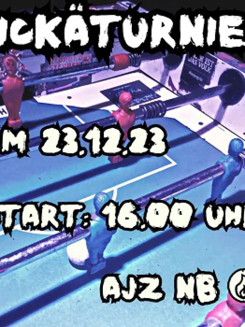 Flyer: KICKERTURNIER