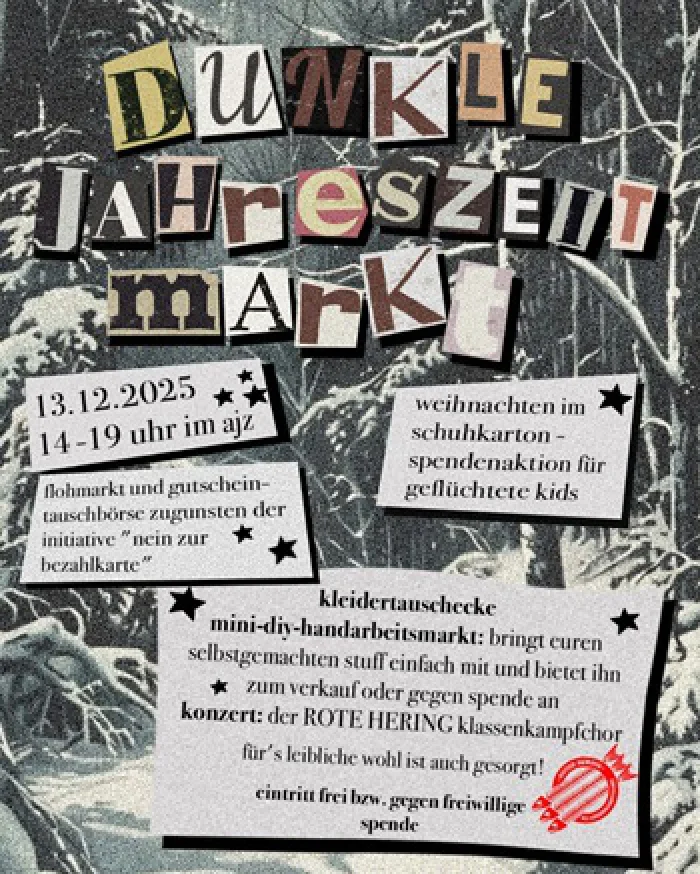 Flyer: ALTERNATIVER WINTERMARKT