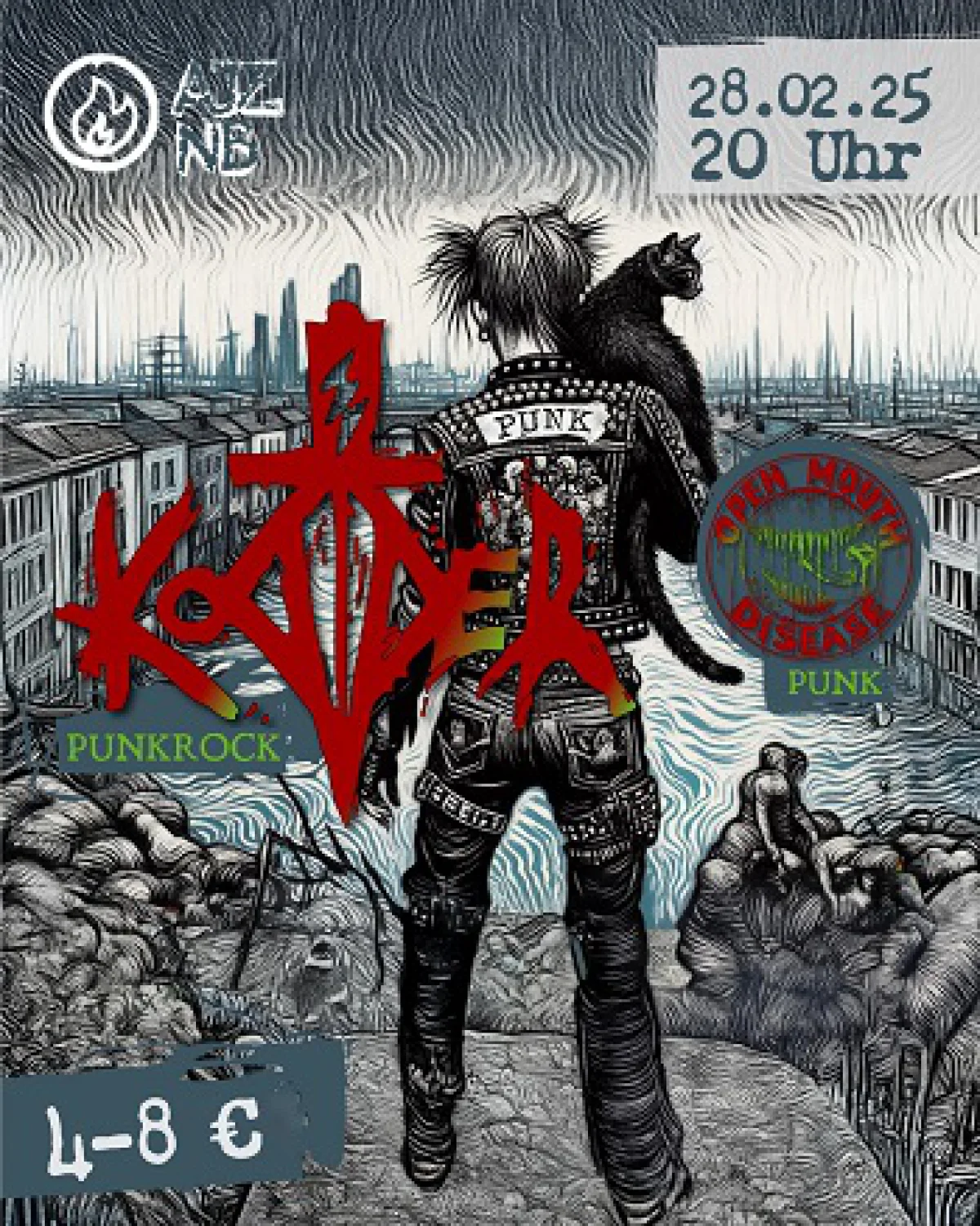 Flyer: KODDER + OPEN MOUTH DISEASE