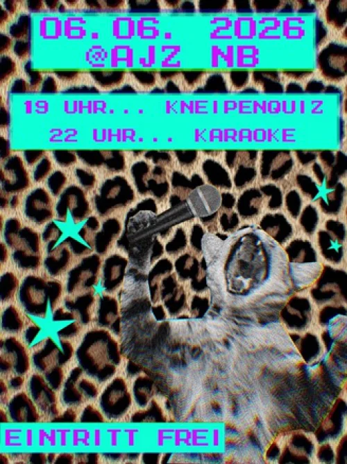 Flyer: KNEIPENQUIZ + KARAOKE