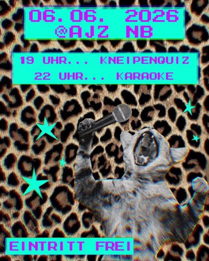 Flyer: KNEIPENQUIZ + KARAOKE